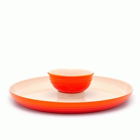 Prato para Aperitivo Le Creuset Laranja