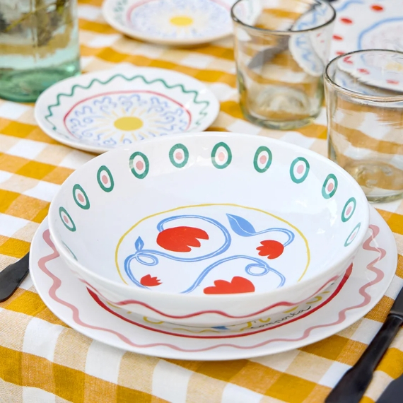 Prato Pasta Tulipa Summer Bliss Costa Nova