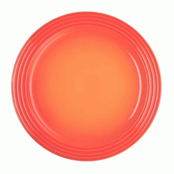 Prato Raso Laranja 27cm Le Creuset