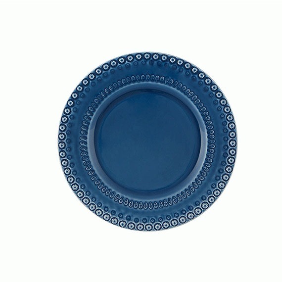 Prato Sobremesa Fantasia Azul Bordallo Pinheiro