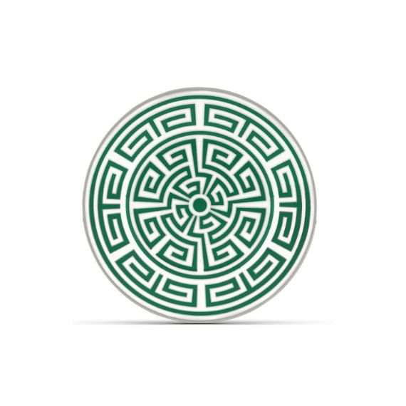 Prato Sobremesa Italiano Labirinto Verde Richard Ginori