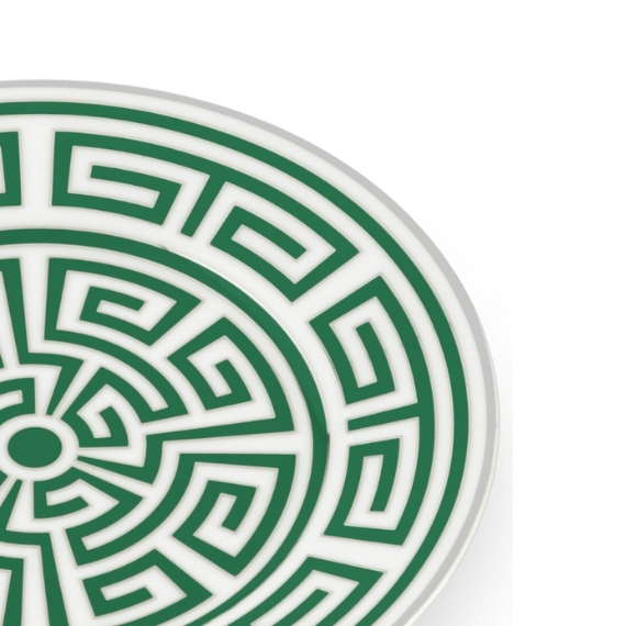 Prato Sobremesa Italiano Labirinto Verde Richard Ginori