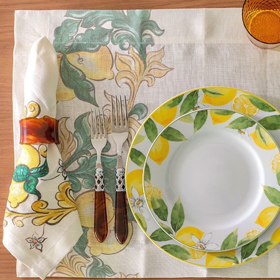 Prato Sobremesa Limão Matisse Casa
