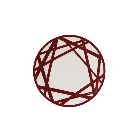 Prato Sobremesa Nastri Bordeaux Missoni