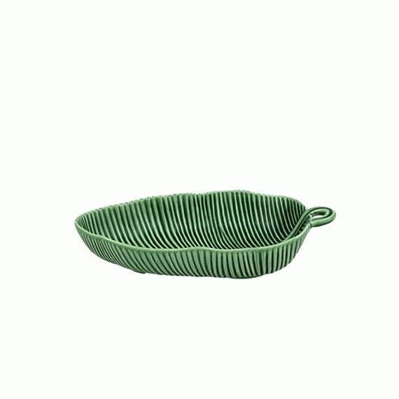 Saladeira Folha de Bananeira Verde PP Bordallo Pinheiro