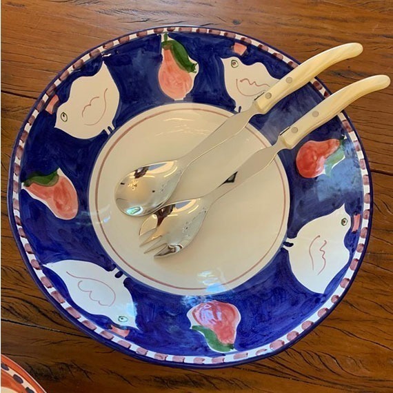 Saladeira Capri Gallina Azul 