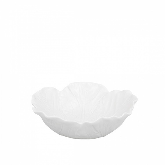Saladeira Redonda Couve Creme M Bordallo Pinheiro