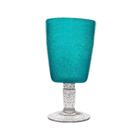 Taça Bubbles Turquoise