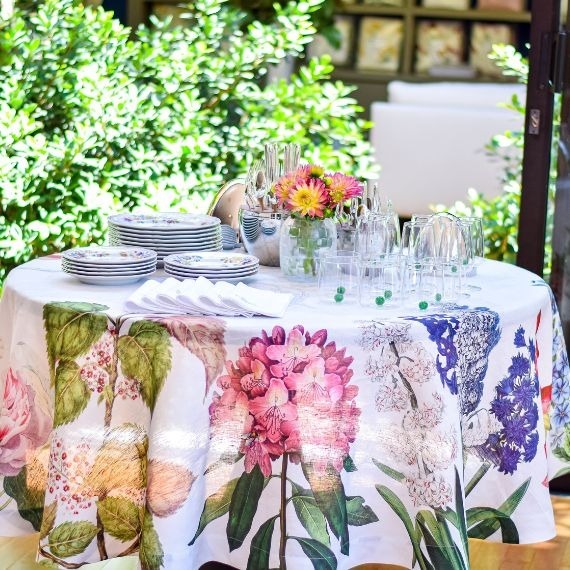 Toalha de Mesa Dafne 1,80x3,20 Linho The Napking