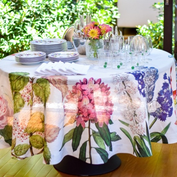 Toalha de Mesa Dafne 1,80x3,20 Linho The Napking