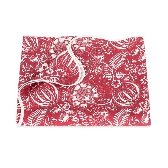 Toalha de Mesa Granada Scarlet 1,80 x 4,20 Linho Matouk