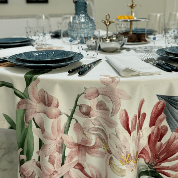 Toalha de Mesa Bagatelle 1,70x1,70 Algodão The Napking
