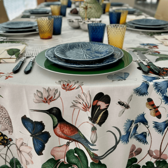Toalha de Mesa Felci 1,70x1,70 Algodão The Napking