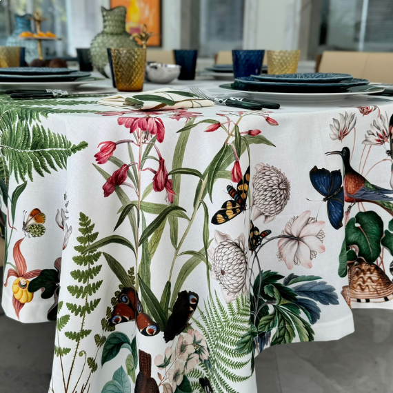 Toalha de Mesa Felci 1,70x1,70 Algodão The Napking