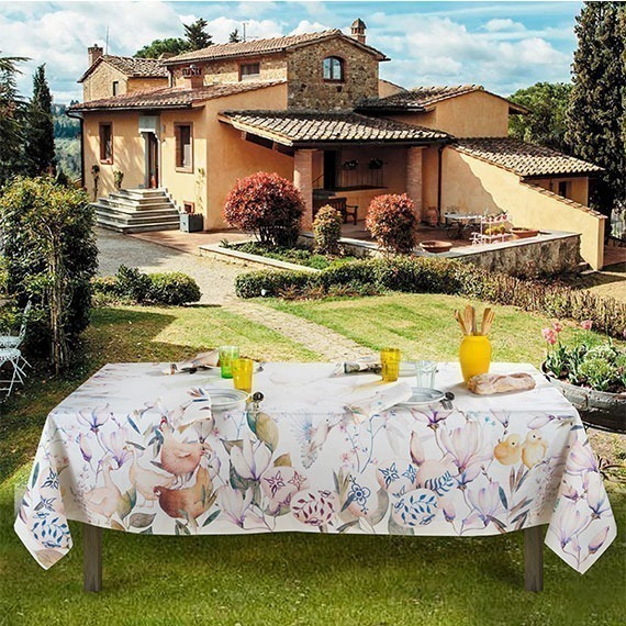 Toalha de Mesa Pasqua 1,80x2,70 Linho The Napking