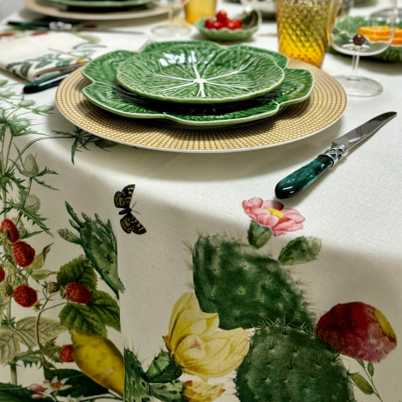 Toalha de Mesa Montedoro 2,20x2,20 Linho The Napking