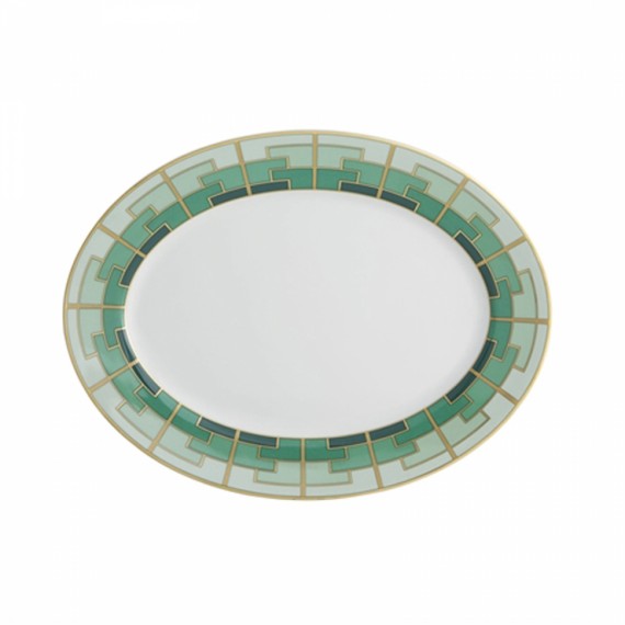 Travessa Oval Emerald M Vista Alegre