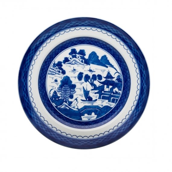 Travessa Redonda Rasa Blue Canton Vista Alegre 