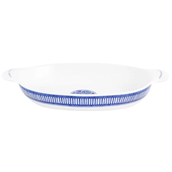 Travessa Refratária Oval Azure 48cm Vista Alegre