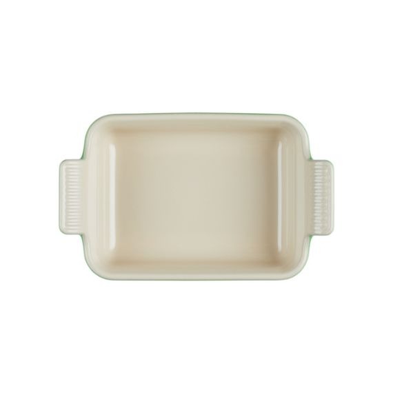 Travessa Retangular Heritage Bamboo Green 26cm Le Creuset