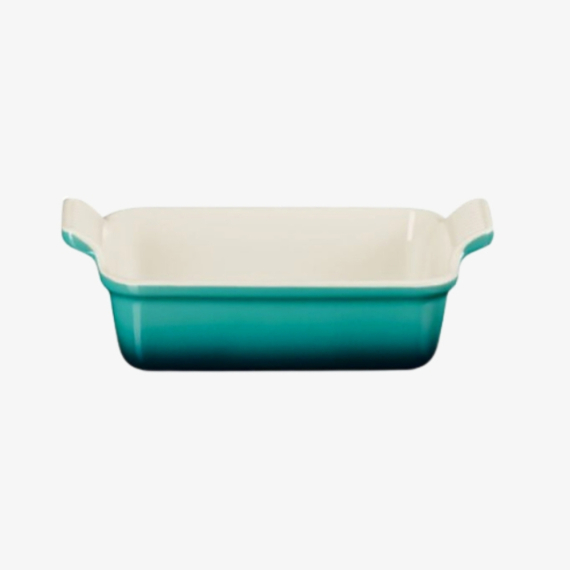 Travessa Retangular Heritage Blue Riviera 19cm Le Creuset