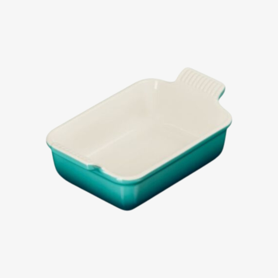 Travessa Retangular Heritage Blue Riviera 19cm Le Creuset