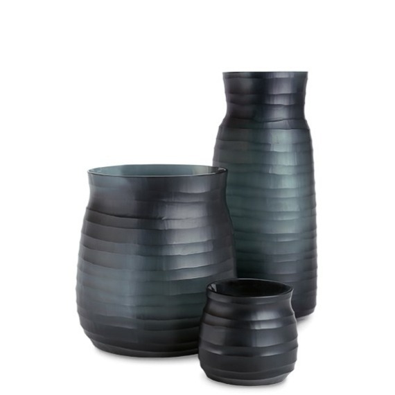 Vaso Alto Mathura Verde Escuro Guaxs 