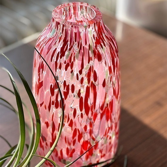 Vaso Confetti Cristal Mandarin