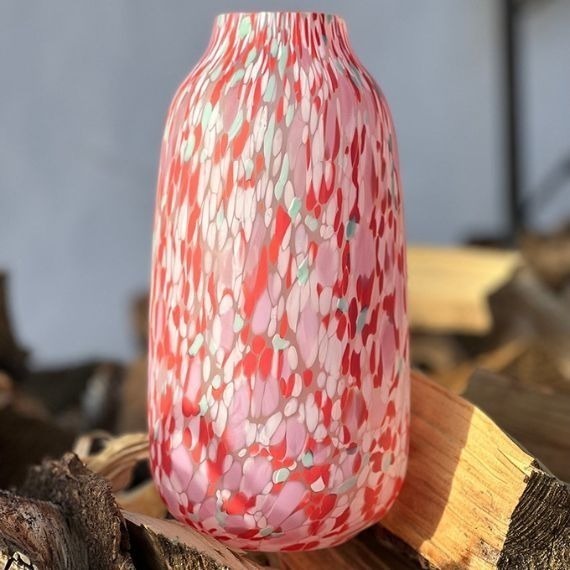 Vaso Confetti Cristal Mandarin