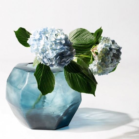 Vaso Guaxs Cubista Azul Oceano 