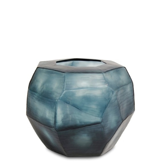 Vaso Guaxs Cubista Azul Oceano 