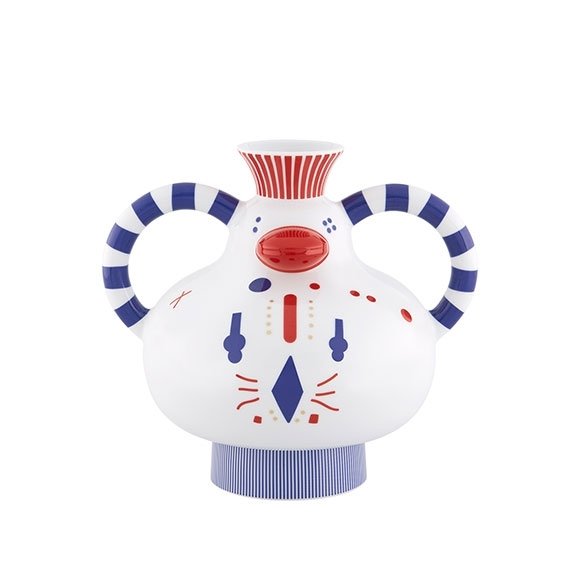 Vaso Vista Alegre Galinha Folkifunki 