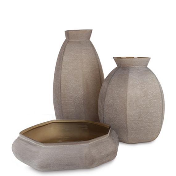 Vaso Guaxs Karakol G Bege Fumê