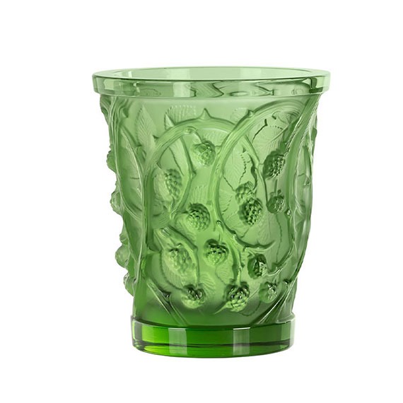 Vaso Lalique Mûres Verde 