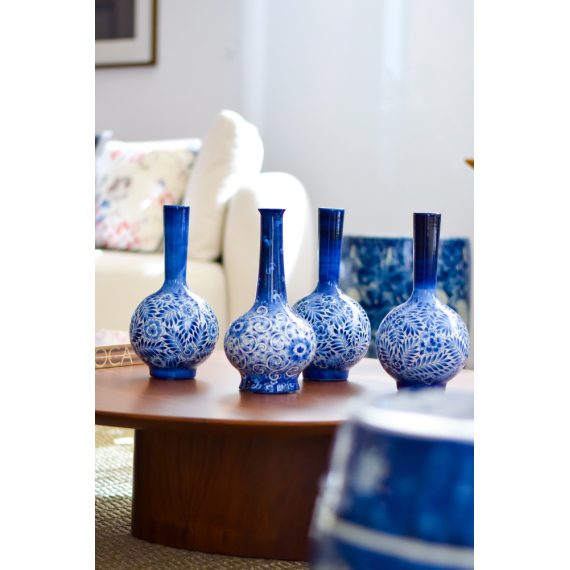 Vaso Royal Delft Rustic Flowers 