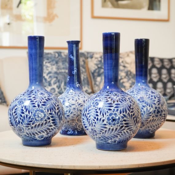 Vaso Royal Delft Rustic Flowers 