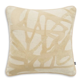 Almofada Quadrada Saphira Natural Eichholtz 