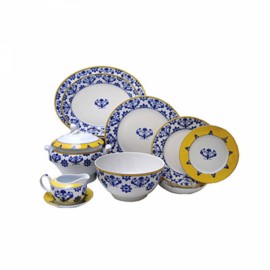 Aparelho de Jantar Castelo Branco Vista Alegre 42 Peças