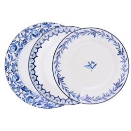 Aparelho de Jantar Amalfi Matisse Casa 18 Peças 