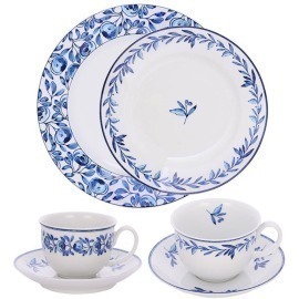 Aparelho de Jantar Amalfi Matisse Casa 24 Peças