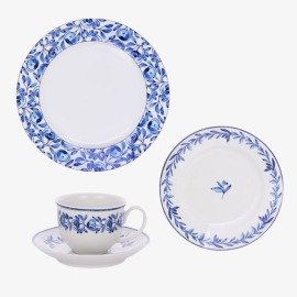 Aparelho de Jantar Amalfi Matisse Casa 18 Peças