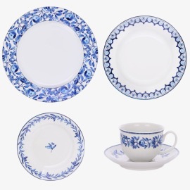 Aparelho de Jantar Amalfi Matisse Casa 24 Peças