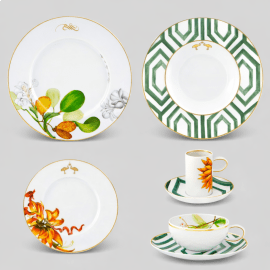 Aparelho de Jantar Amazônia Vista Alegre 30 Peças