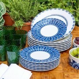 Aparelho de Jantar Azure Vista Alegre 18 Peças