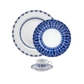 Aparelho de Jantar Azure Vista Alegre 18 Peças