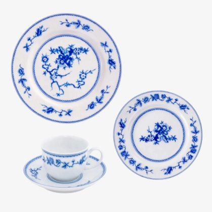 Aparelho de Jantar Blue Macau 18 Peças Produto Aparelho de Jantar Blue Macau 18 Peças