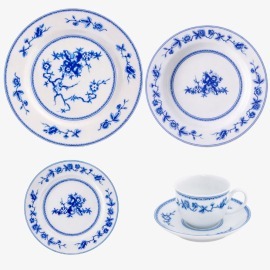 Aparelho de Jantar Blue Macau 24 Peças