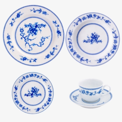 Aparelho de Jantar Blue Macau 24 Peças Produto Aparelho de Jantar Blue Macau 24 Peças