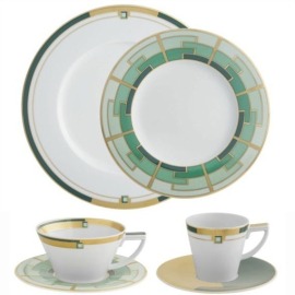 Aparelho de Jantar Emerald Vista Alegre 24 Peças