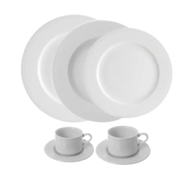 Aparelho de Jantar Perla Vista Alegre 30 Peças